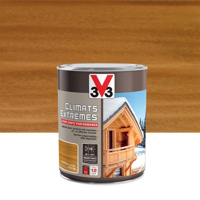 Lasure climats extrêmes extérieure chêne doré 1 l V33