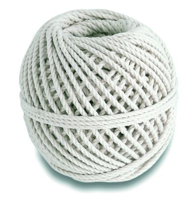 Cordeau maçon coton câblé écru résistance 20 kg diamètre 2,5 mm 100 g 30 m CHAPUIS