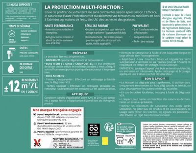 Saturateur Haute Protection chêne clair 5 L V33