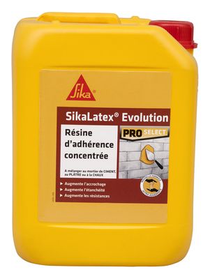 Résine d'adhérence concentrée SikaLatex Evolution 5 l - SIKA