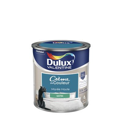 Peinture Crème de Couleur Marée Haute satin 500 ml - DULUX VALENTINE