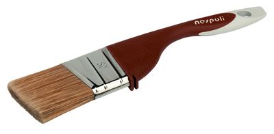 Pinceau ergonomique manche bi-matière pour le traitement du bois 32 mm NESPOLI