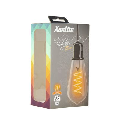 Ampoule Filament LED ST64 Edison 4 W = 300 Lumens XANLITE