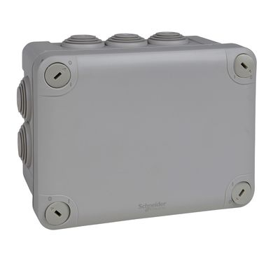 Boite de dérivation électrique étanche IP55 saillie 150x105x80mm - Mureva SCHNEIDER ELECTRIC