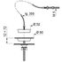 Bonde à plateau pour évier diamètre 60mm WIRQUIN