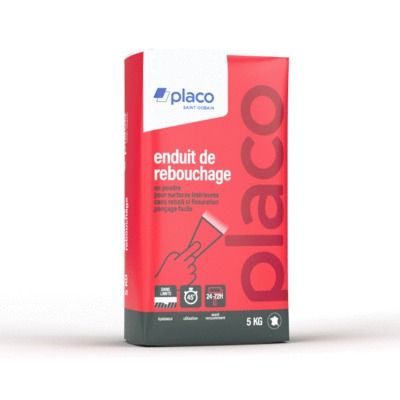 Enduit de rebouchage en poudre - 5 kg - Placo®