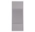 Porte de placard Miroir et Gris Profil gris H 248,5 x L 92,2 cm YNGENIO