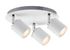 Plafonnier Tube GU10 LED Blanc chrome 3X10W PAULMANN