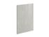 Façade dos pour meuble de cuisine Glossy metallo 01 brillant 85 x 58 cm OFITRES