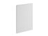 Façade dos pour meuble de cuisine Lotus blanc mat 85 x 58 cm OFITRES