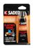 Colle solvant plastiques rigides tube 55 ml SADER