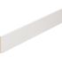 Plinthe revêtue blanche bord droit  ep.12 x l.70 x L.2200mm