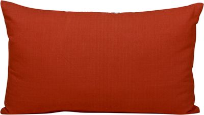 Coussin rectangulaire 30 x 50 cm imprimé ETHNIC coloris rouge Terracotta SADY'S TRADING