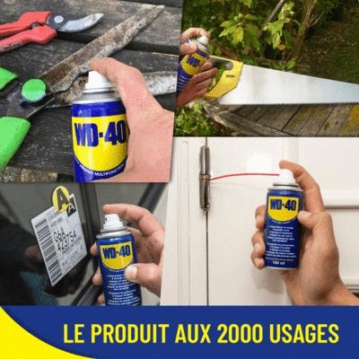 Dégrippant multi-fonctions en aérosol 200ml WD-40