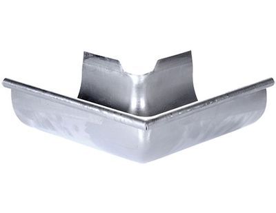 Angle extérieur zinc dév.33  pour gouttière SCOVER PLUS