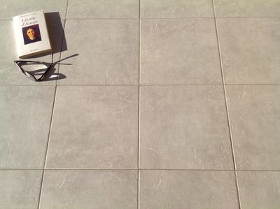 Carrelage intérieur béton beige 34 x 34 cm paquet 1,40 m² PAREFEUILLE