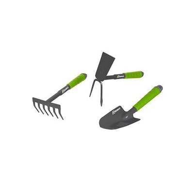 Ensemble de 3 outils de jardinage RIBIMEX