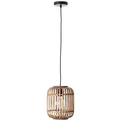 Suspension banbou E27 60W Ø21 cm WOODROW - BRILLIANT