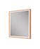 Miroir en bois lumineux 75 X 60 cm Swann Wood MP GLASS