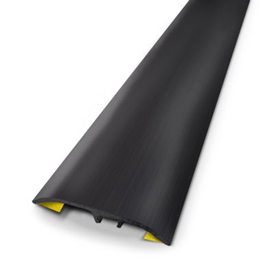 Barre de seuil universelle aluminium black 37 x 830 mm