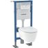 WC suspendu sans bride G600 blanc mat GEBERIT