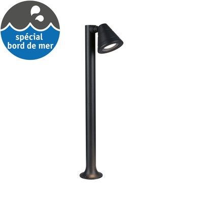 Borne lumineuse extérieure anthracite Trian IP44 GU10 PAULMANN