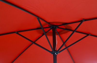 Parasol droit inclinable diamètre  2.70 m terracotta