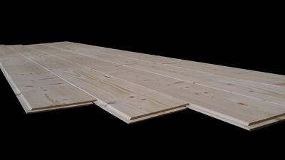 Lame lambris sapin brossée choix A/B - 9.5 x 113 x 1750 mm - HENRY TIMBER