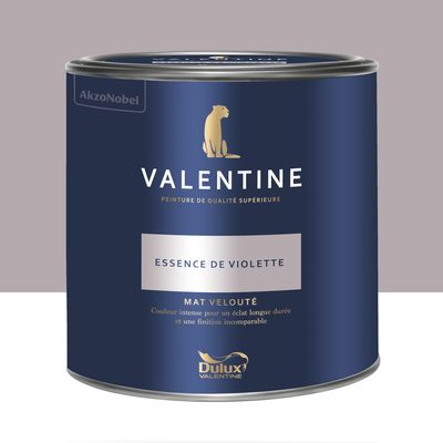 Peinture Valentine Mat Velouté Essence de Violette 2 L - DULUX VALENTINE