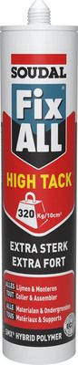 Mastic-colle universel Fix all high tack 290 ml SOUDAL