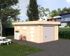 Garage bois Bois Naturel  Rasmus 19m2 PALMAKO Livraison incluse domicile