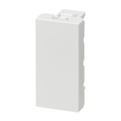 Obturateur 1 module finition blanche Mosaïc LEGRAND