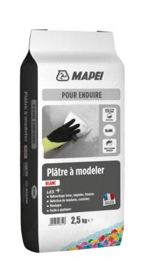 Plâtre à modeler blanc 2,5 kg MAPEI