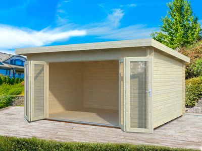 Studio bois Bois Naturel  Lea 14,2m2 PALMAKO Livraison incluse domicile