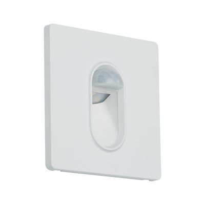 Spot encastré mural carré blanc 2,7W 2700K PAULMANN