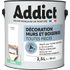 Peinture décoration Murs et Boiseries SATIN 2.5 L blanc - ADDICT