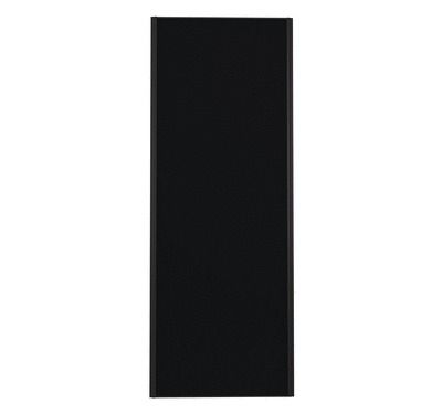 Porte de placard Noir Profil noir H 248,5 x L 62,2 cm YNGENIO