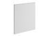 Porte pour meuble de cuisine Lotus blanc mat 70 x 60 cm OFITRES