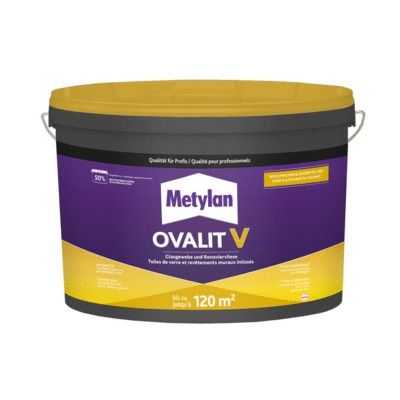 Colle pour toile de verre Ovalit V 18 kg METYLAN