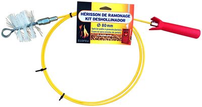 Kit ramonage spécial pellet d.80 l.3m