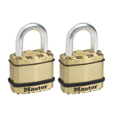 Cadena en laiton - Anse acier s'entrouvant - 30 mm - MASTER LOCK