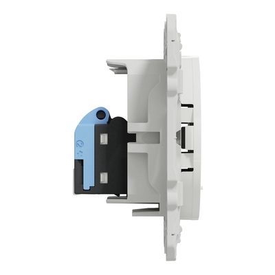 Prise RJ45 grade 3 catégorie 6 blindé blanc - Odace SCHNEIDER ELECTRIC