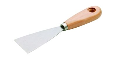 Couteau de peintre acier manche bois 8 cm