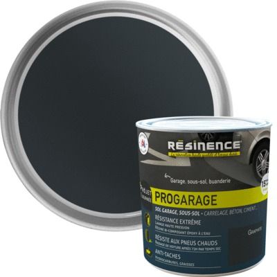Peinture sol PROGARAGE graphite 300 ml - RESINENCE