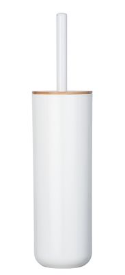 Brosse WC Posa blanc/bambou