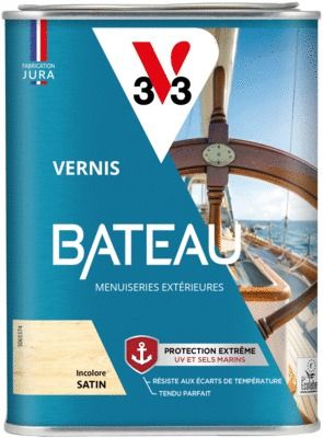 Vernis Bateau Incolore SATIN 1L V33