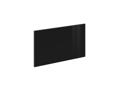 Porte transversale pour meuble haut de cuisine Cristal noir brillant 35 x 60 cm OFITRES