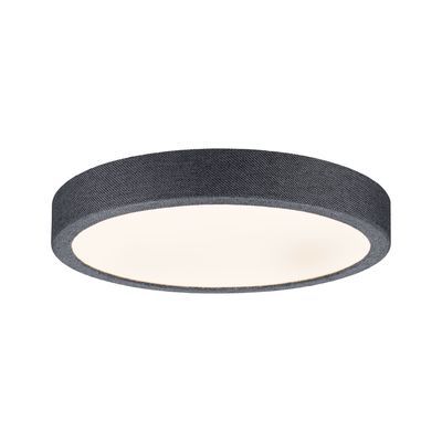 Plafonnier LED rond gris foncé 300mm 3000k 15W IP44 COSARA PAULMANN