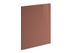 Joue de finition pour meuble bas de cuisine Glossy terracotta brillant 70 x 57 cm OFITRES