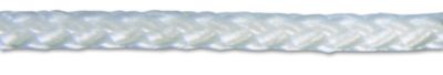 Cordage drisse polypropylène blanc résistance 290 kg diamètre 5 mm vendu au mètre CHAPUIS